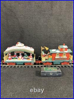 New Bright Holiday Express Animated G Scale Train Set Xmas with Track & Box