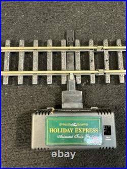 New Bright Holiday Express Animated G Scale Train Set Xmas with Track & Box
