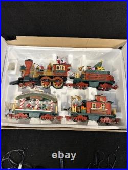 New Bright Holiday Express Animated G Scale Train Set Xmas with Track & Box