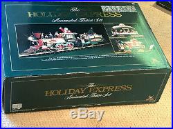 New Bright Holiday Express Animated Train Set 380 1996 Christmas Santa G Scale