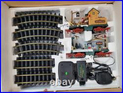 New Bright Holiday Express Animated Train Set 387 Excellent Complete! Vintage 96
