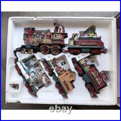 New Bright Holiday Express G Gauge Starter Set 20pc Light/Sound MPN 385