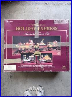 New Bright Holiday Express G Gauge Starter Set 20pc Light/Sound MPN 385