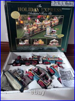 New Bright Industrial The Holiday Express Christmas Animated Train Set Works New Bright Industrial The Holiday Express Christmas Animated Train Set Works
