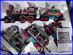 New Bright Industrial The Holiday Express Christmas Animated Train Set Works New Bright Industrial The Holiday Express Christmas Animated Train Set Works