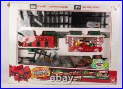 New Bright MUSICAL HOLIDAY EXPRESS Animated Christmas Train Set
