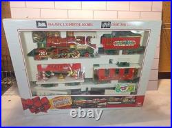 New Bright Musical Holiday Christmas Express Elf Train locomotive 1990's NO. 183