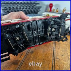 New Bright Santa Original Holiday Train Set #187 Musical Christmas Express AS-IS