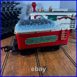 New Bright Santa Original Holiday Train Set #187 Musical Christmas Express AS-IS