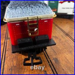 New Bright Santa Original Holiday Train Set #187 Musical Christmas Express AS-IS