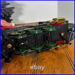 New Bright Santa Original Holiday Train Set #187 Musical Christmas Express AS-IS