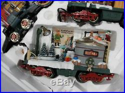 New Bright The Holiday Express Animated Christmas Train Set 385 Lights ...