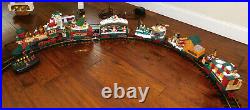 New Bright The Holiday Express Animated Train Set 6 Piece G Gauge 387 Christmas
