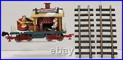 New Bright The Holiday Express Animated Train Set Lot Of 3 384-2,3,10