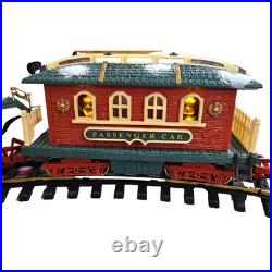 New Bright The Holiday Station 2001 Animated Train Set Model #385