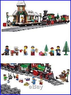 New LEGO Xmas Creator Sets 10254 Winter Holiday Train & 10259 Village Station