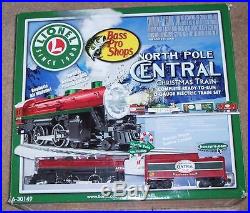 New Lionel 6-30149 North Pole Central Christmas train set brass pro shop