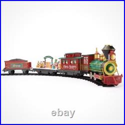 New Open Box 2025 Mickey Mouse Christmas Train Set 29 Piece Music Electronic Toy