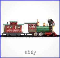 New Open Box 2025 Mickey Mouse Christmas Train Set 29 Piece Music Electronic Toy