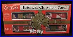 Nib K-line 1119 Coca Cola Historical Christmas Holiday Diesel Train Set O Gauge