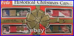 Nib K-line 1119 Coca Cola Historical Christmas Holiday Diesel Train Set O Gauge