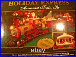 Nice New Bright Holiday Express Animated Train set