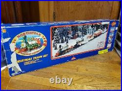 NorthPole Holiday Express Musical Train Set ToyState 1999 Christmas VTG