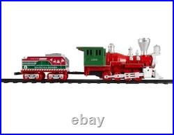 North Pole Express Battery O Gauge Toy Train Set with Remote, Locomotive, Train