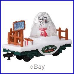 North Pole Express Musical Train Christmas Holiday Toy Set with Remote Control