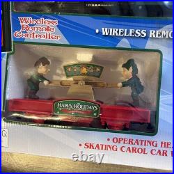North Pole Express Train Set Musical Elf Version Wireless Remote 18ft Track