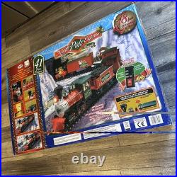 North Pole Express Train Set Musical Elf Version Wireless Remote 18ft Track