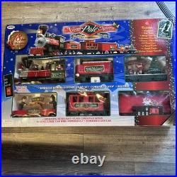 North Pole Express Train Set Musical Elf Version Wireless Remote 18ft Track