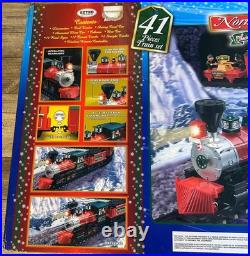 North Pole Express Train Set Musical Elf Version Wireless Remote 18ft Track