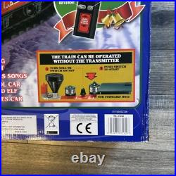 North Pole Express Train Set Musical Elf Version Wireless Remote 18ft Track