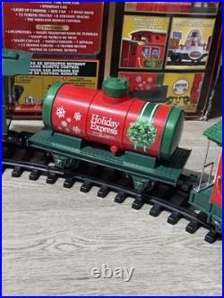 North Pole Express Train Set Wireless Remote Lights & Sounds Complete By EZTEC