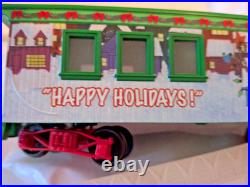 Peanuts Christmas Express Train Car Hawthorne Village Happy Holidays Caboose COA