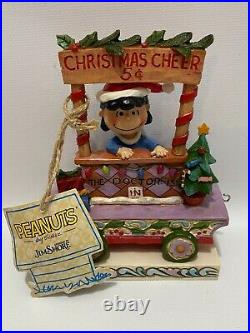 Peanuts Jim Shore Charlie Brown Christmas Figurine Train Set Exclusive Sally