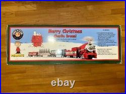Peanuts Merry Christmas Charlie Brown New In Box Lionel O Gauge Train Set Toy