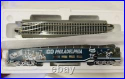 Philadelphia Eagles Hawthorne Village NFL Christmas 10 Box Train Set