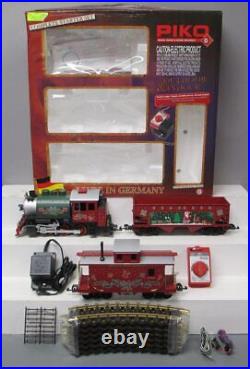 Piko 38105 Christmas G Gauge Steam Starter Train Set LN/Box