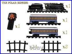 Polar Express Christmas Train Set with Remote Control and Track System
