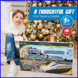 Polar Express Train Set for Boys & Adults Christmas Train Sets under Tree El