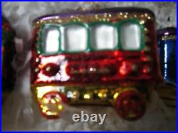 Polonaise Poland Christmas Ornaments Glass In Original New Wooden Box Pick1