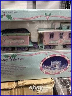 Precious Moments The Sugar Town Express Holiday Train Set Vintage Christmas