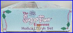 Precious Moments Train Set The Sugar Town Express Complete 1995 Enesco WORKING
