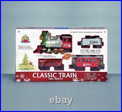Premier New Series Battery-operated Classic Train Set With Sounds And Locomotive