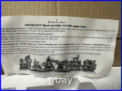 RARE Danbury Mint The Christmas Cat Express Holiday Train Set Of 6 NEW RARE Danbury Mint The Christmas Cat Express Holiday Train Set Of 6 NEW