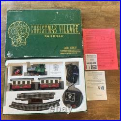 RARE Fleischmann Dickens Christmas Village Railroad Limited Edition Set 941