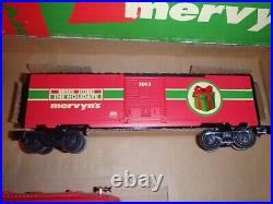 RARE Mervyn's Lionel 2003 Christmas Train Set Bring Home the Holidays