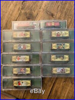 RARE Micro-Trains N scale Vintage Christmas Post Card Series Complete Set RARE